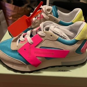 Multi color Off-White c/o Virgil Abloh Women's Hg Runner Sneakers